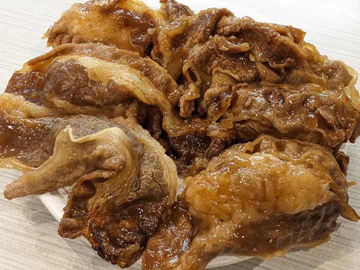 キムチ牛カルビ焼肉丼 はま寿司 Kimchi Grilled Beef Rib HAMASUSHI