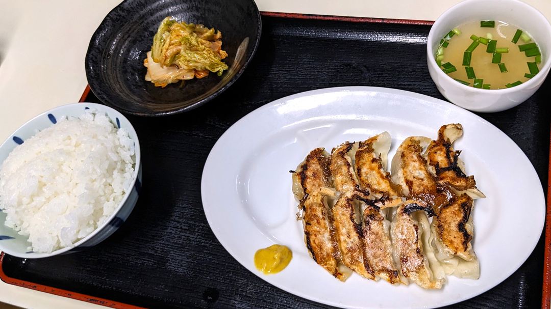 ラーメン食堂 七子 高知 四万十町 餃子定食 ギョーザ ぎょうざ