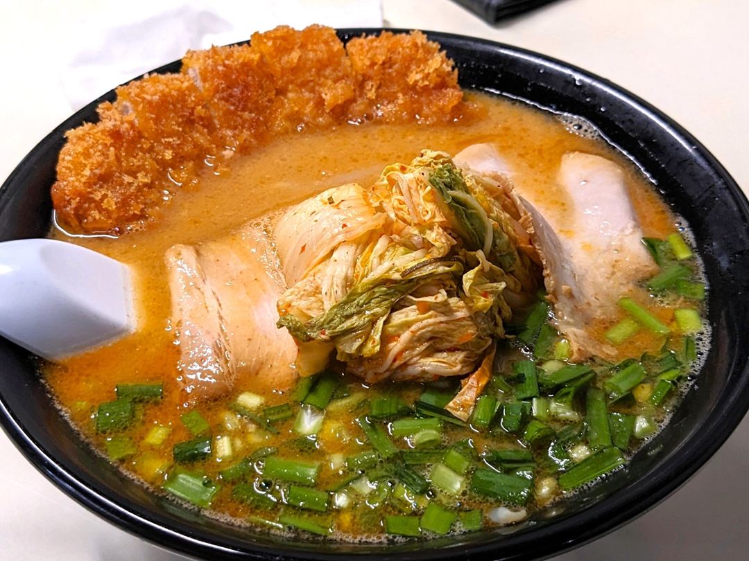 ラーメン食堂 七子 高知 四万十町 キムチ みそカツ