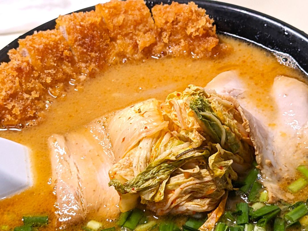 ラーメン食堂 七子 高知 四万十町 キムチ みそカツ