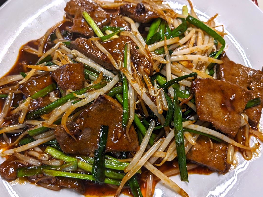 ラーメン食堂 七子 高知 四万十町 レバニラ定食 ニラレバ