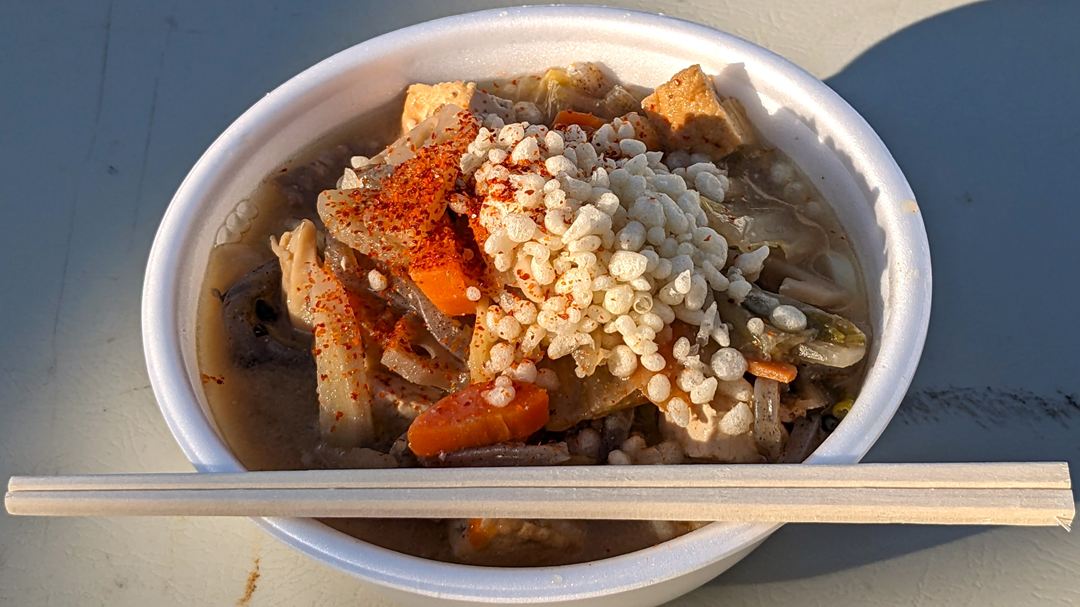 高知 豚汁うどん 赤岡冬の夏祭り 2025年