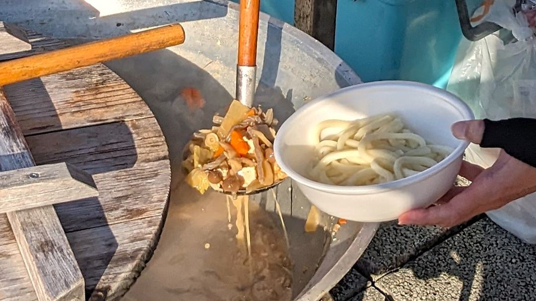 高知 豚汁うどん 赤岡冬の夏祭り 2025年