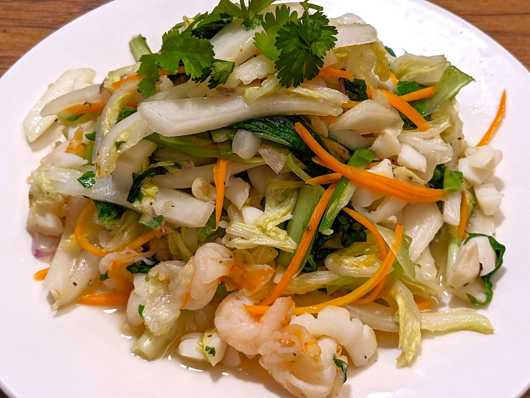 野菜と海鮮の炒め ちゃんフォー南国 ベトナムレストラン 高知