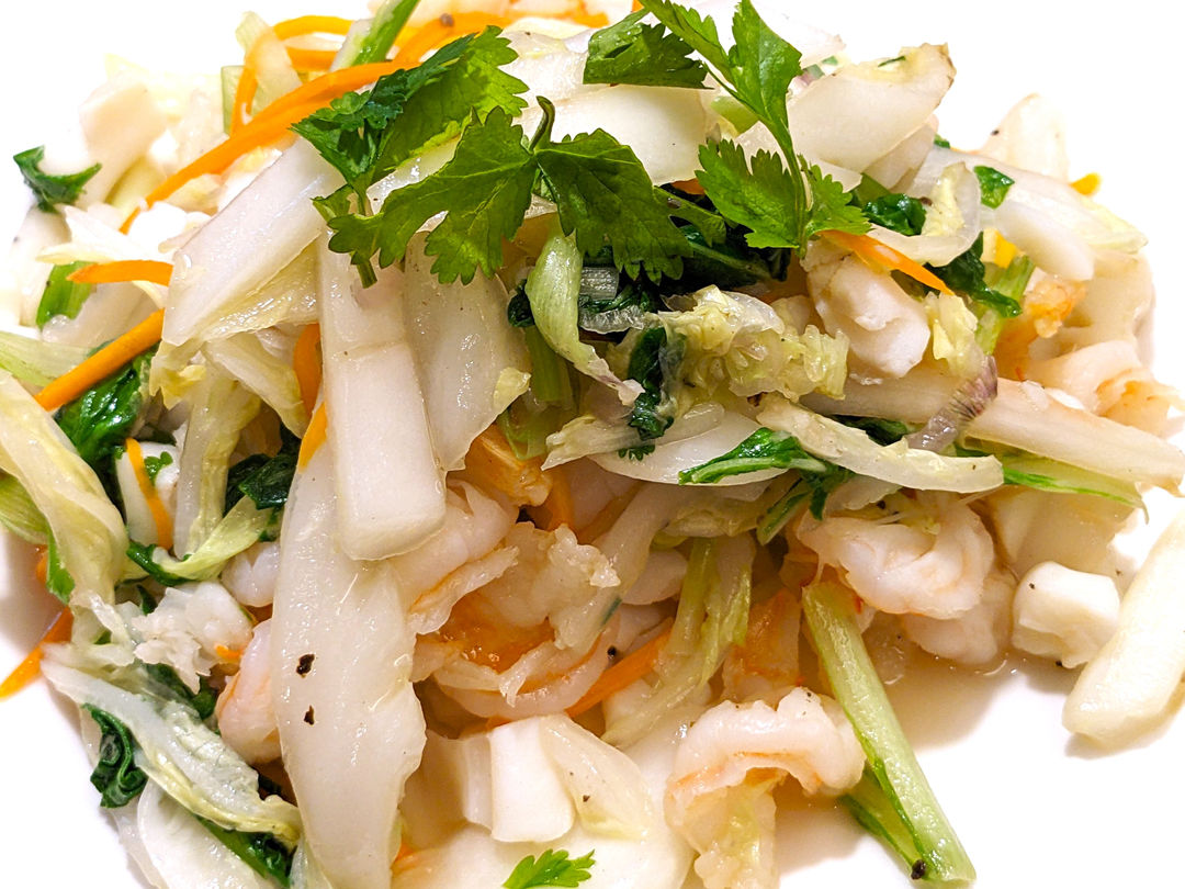 野菜と海鮮の炒め ちゃんフォー南国 ベトナムレストラン 高知