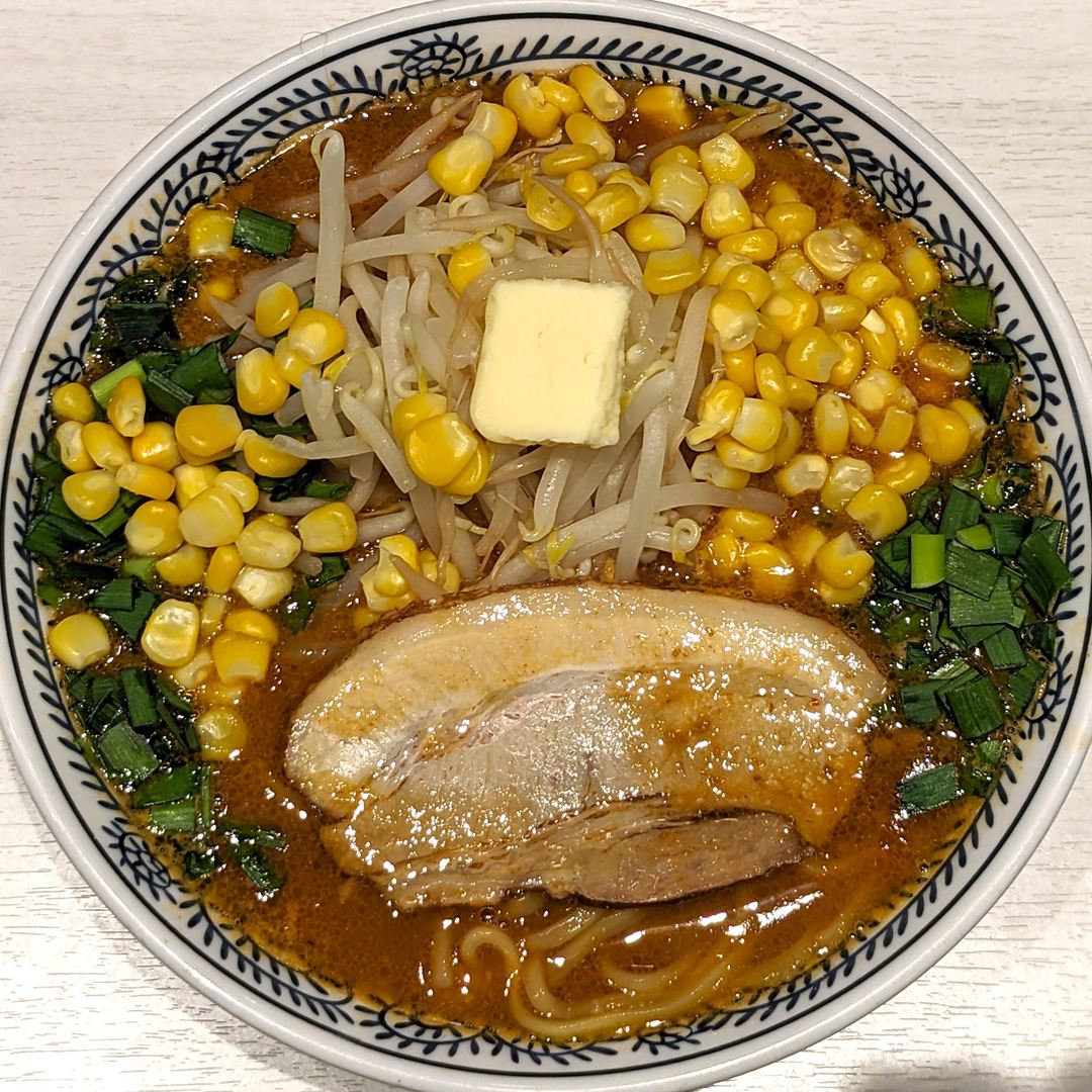 丸源ラーメン 味噌バターコーンラーメン MARUGEN RAMEN