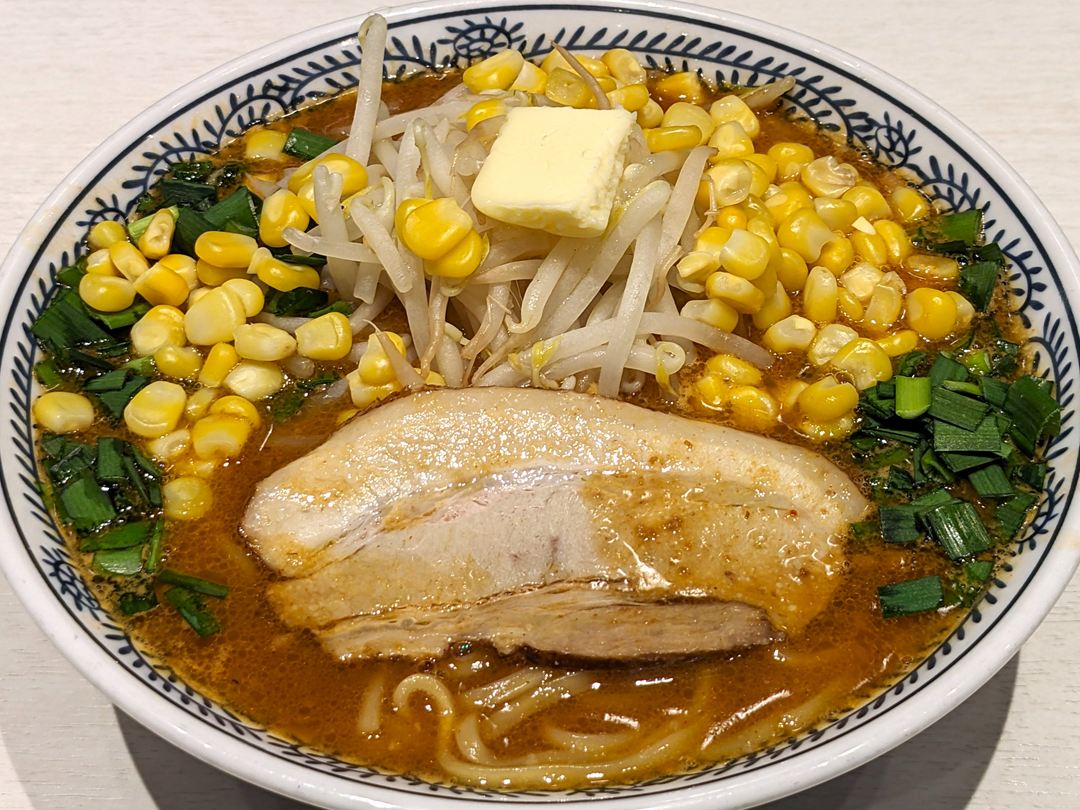 丸源ラーメン 味噌バターコーンラーメン MARUGEN RAMEN