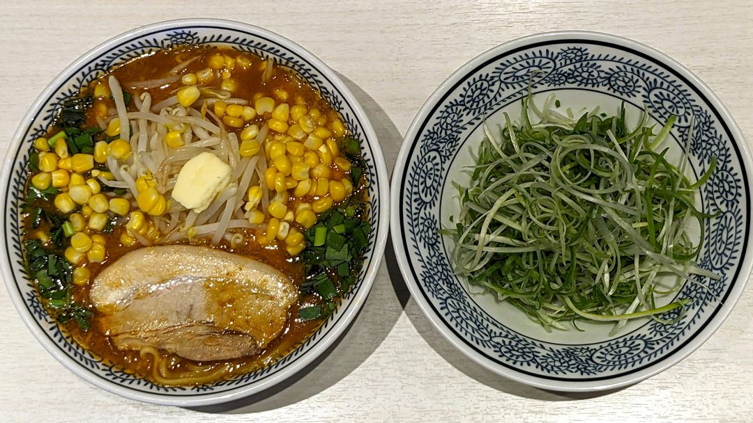 丸源ラーメン トッピング ドッカンねぎ MARUGEN RAMEN