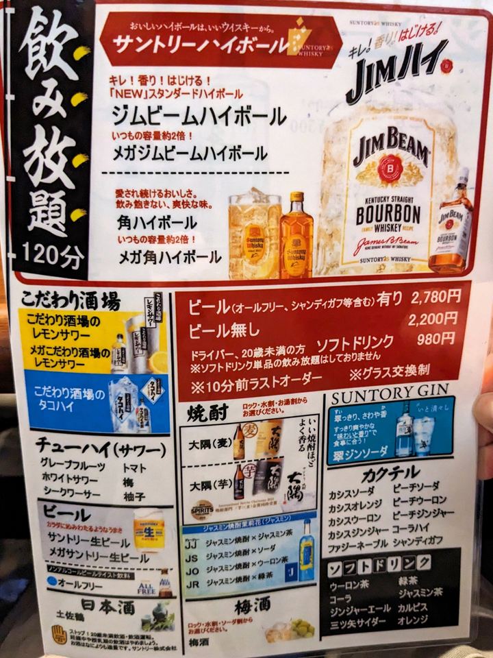 とり焼肉 鶏福 高知市 焼き鳥 地鶏 銘柄どり 土佐鴨 四万十鶏 メニュー