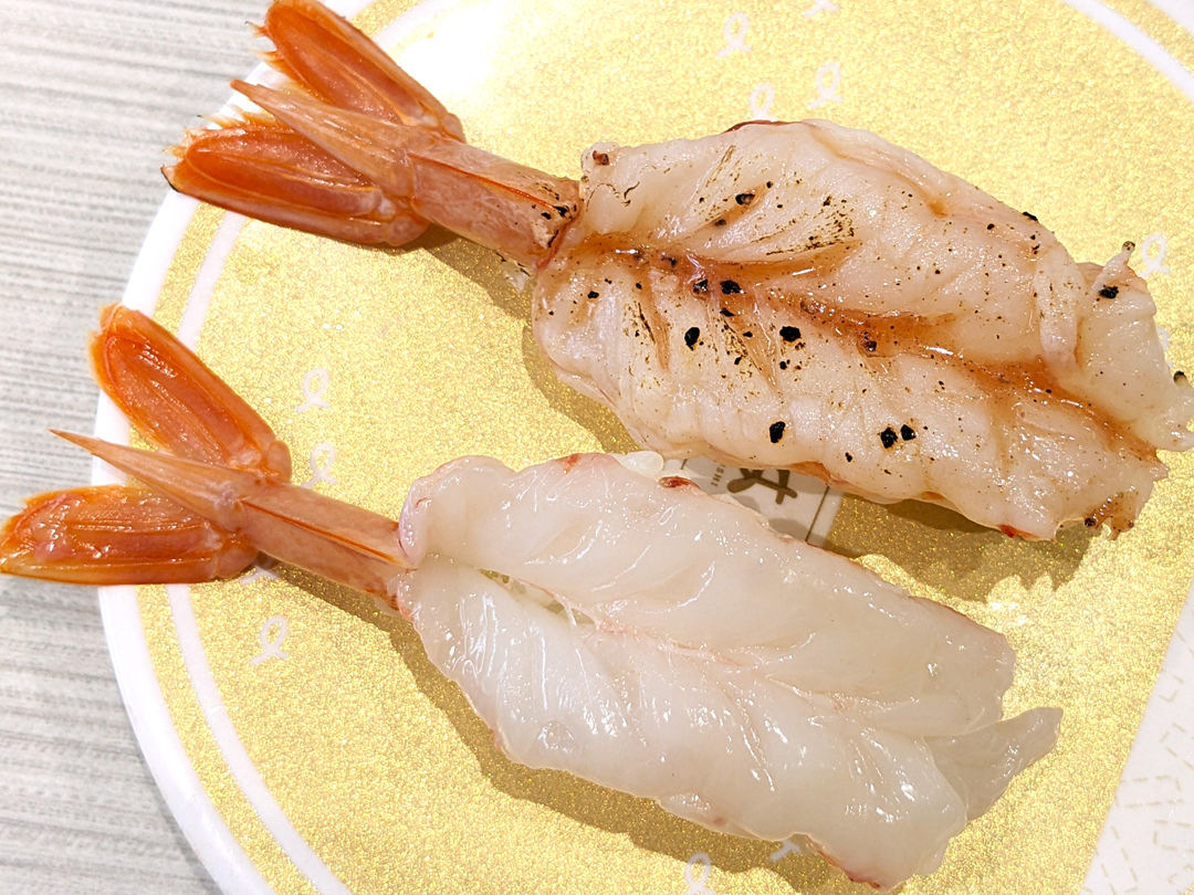 天然赤えび はま寿司 Wild-caught Red Prawn HAMASUSHI