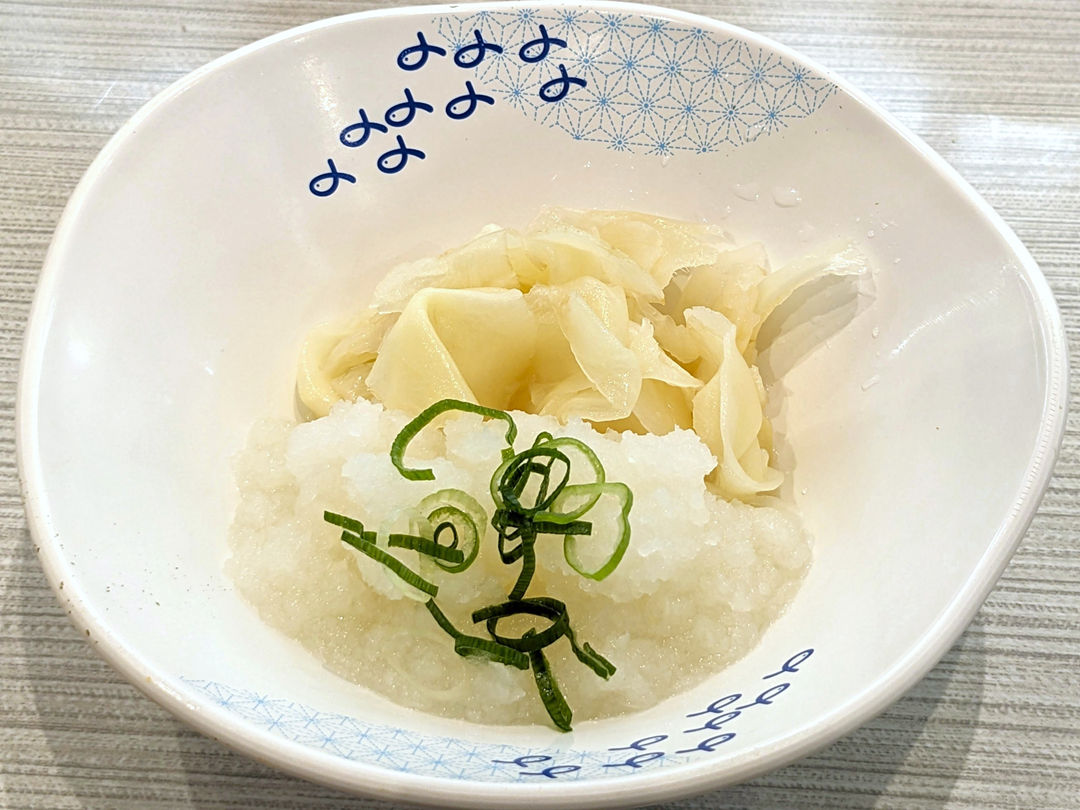 追加トッピング大根おろし はま寿司 Topping Grated Radish HAMASUSHI