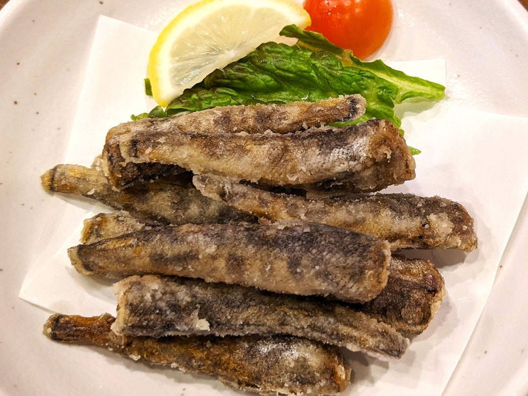 軍鶏伝 しゃもでん ひろめ市場 居酒屋 メヒカリ唐揚げ 高知グルメ