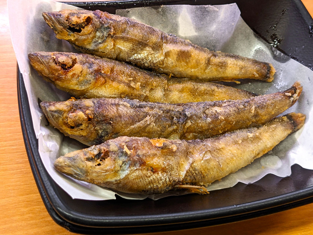 スシロー めひかりの唐揚げ Deep-fried Greeneye SUSHIRO